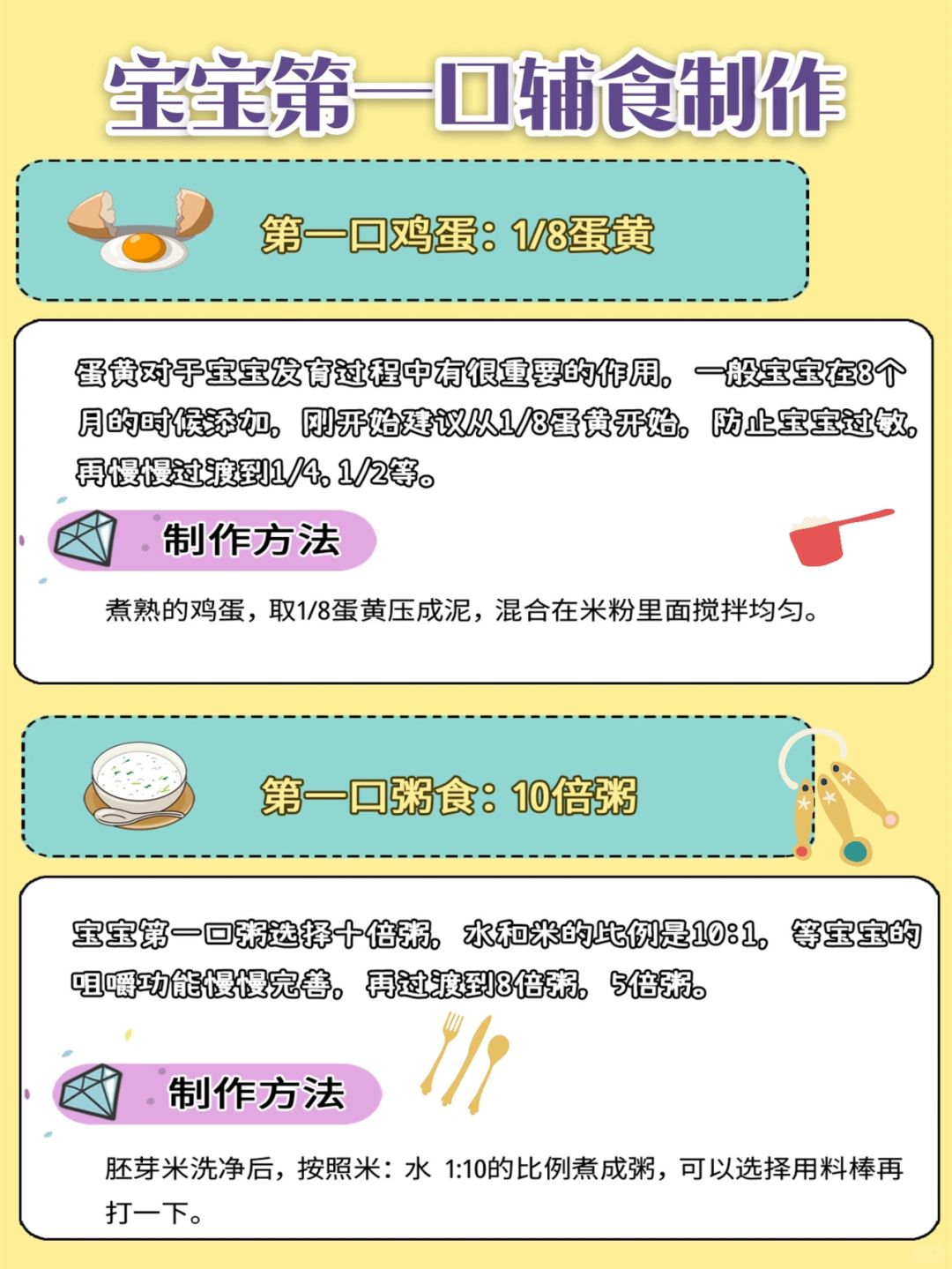 六个月宝宝辅食添加指南